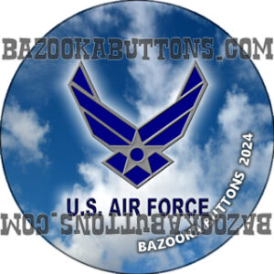 BAZOOKA BUTTONS US AIRFORCE 2