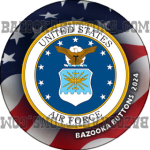 BAZOOKA BUTTONS US AIRFORCE 3