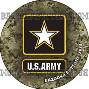 BAZOOKA BUTTONS US ARMY