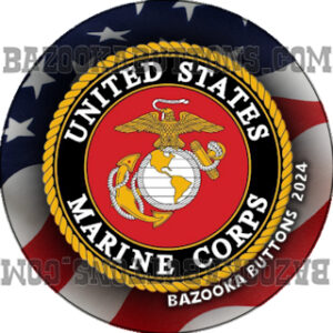 BAZOOKA BUTTONS US MARINES 2