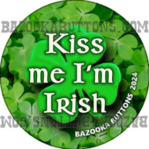 Holiday Kiss Me I’m Irish Shamrock